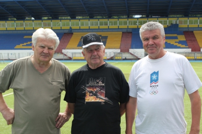 Слева направо: Погорелов Борис Владимирович, Мамаев Николай Иванович, Васильев Алексей Александрович 