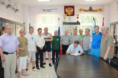 Ветераны следствия посетили музей спортивных наград Красногорского оздоровительного центра 